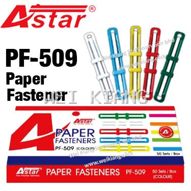 Paper Fastener Plastic Astar