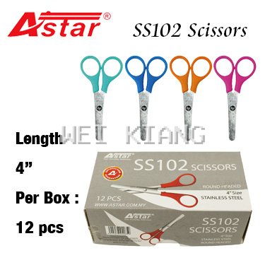 Scissor Student 4" SS102 Astar